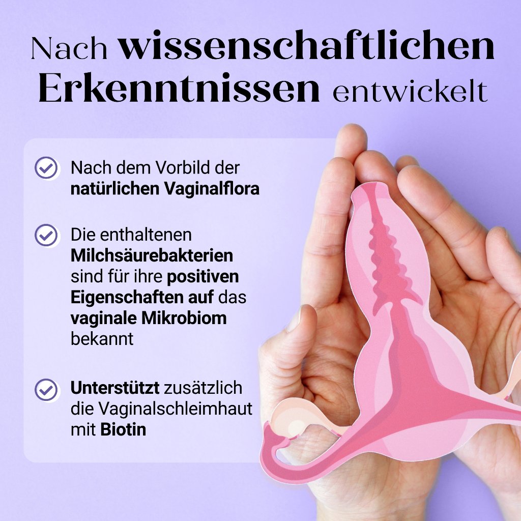 DÖDERLEIN Female Biotic m.Milchsäurebakterien Kps.