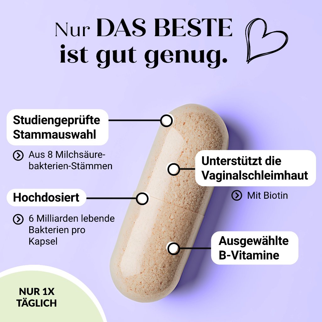 DÖDERLEIN Female Biotic m.Milchsäurebakterien Kps.
