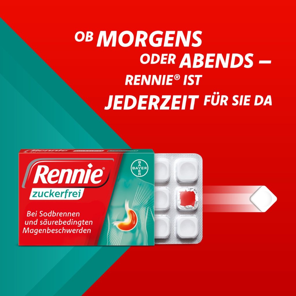 RENNIE zuckerfrei Kautabletten