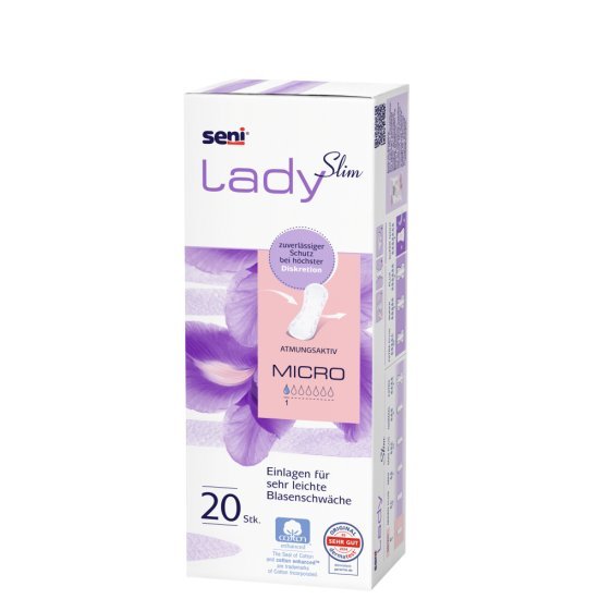 SENI Lady Slim Inkontinenzeinlage micro im Beutel