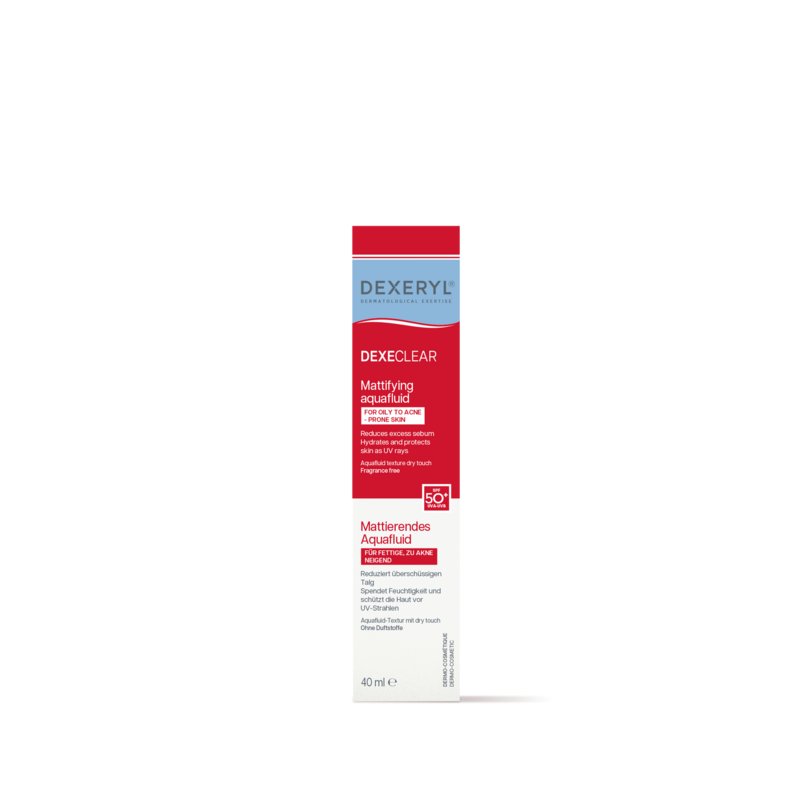 DEXECLEAR MATTIERENDES AQUAFLUID SPF50+