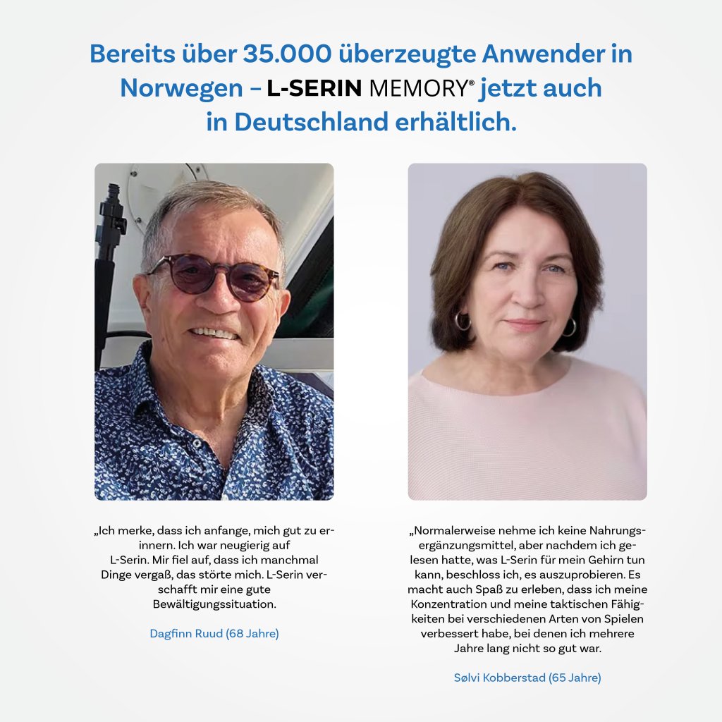 L-SERIN MEMORY mit Jod für Gehirn und Gedächtnis