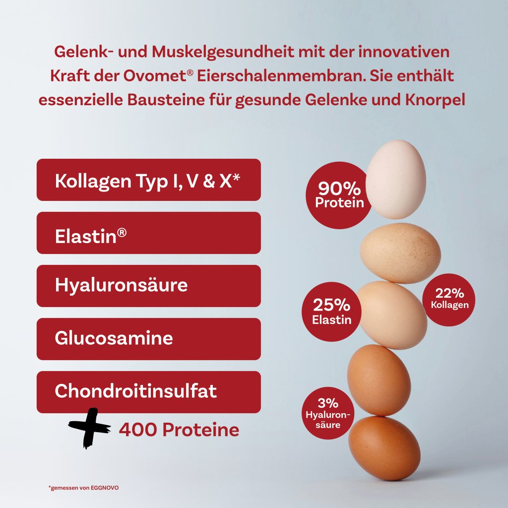 ARTROSHIELD mit Eierschalenmembran für Gelenke u. Muskeln