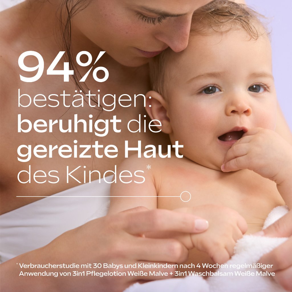 Weleda Baby Derma Waschbalsam Weiße Malve