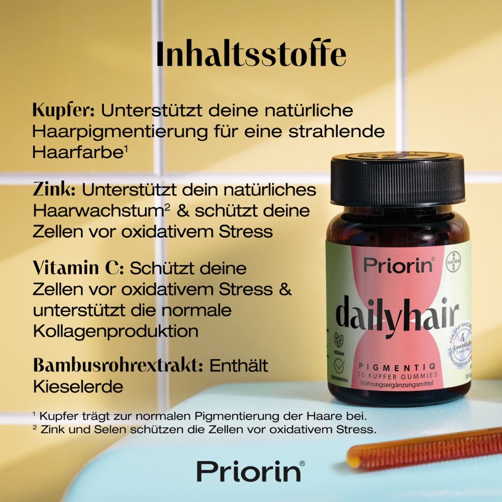 PRIORIN dailyhair PIGMENTIQ Gummies