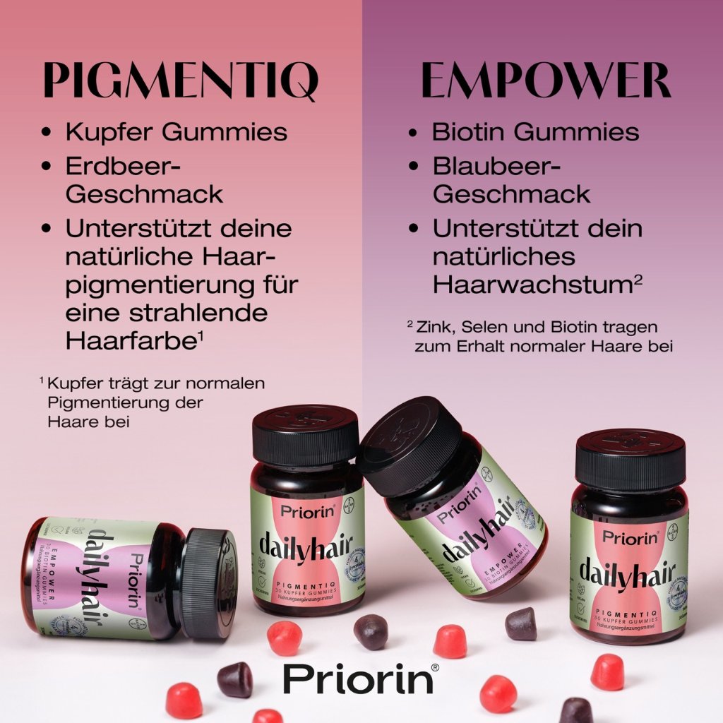 PRIORIN dailyhair PIGMENTIQ Gummies
