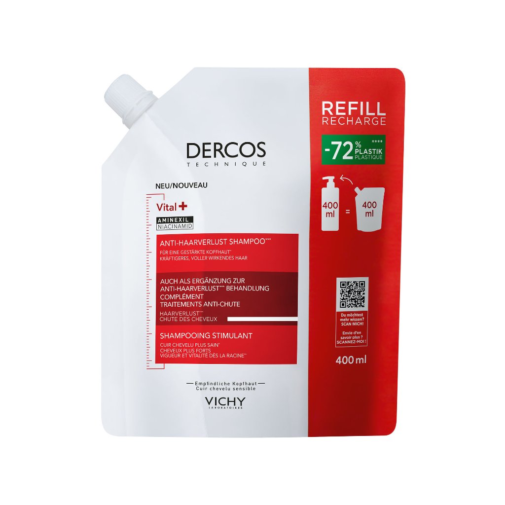 Vital-Shampoo mit Aminexil bei Haarausfall Nachfüllpack