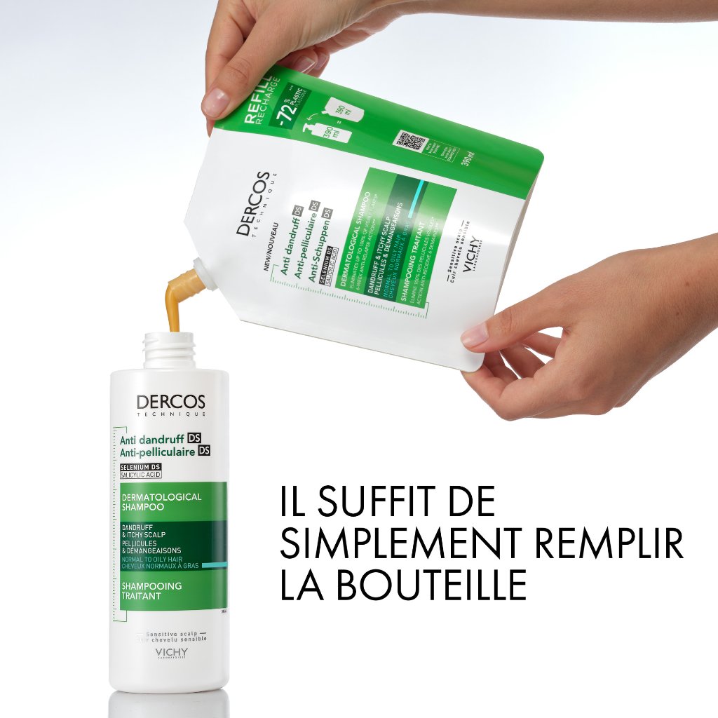 Dercos Anti-Schuppen Shampoo fettige Kopfhaut Nachfüllpack