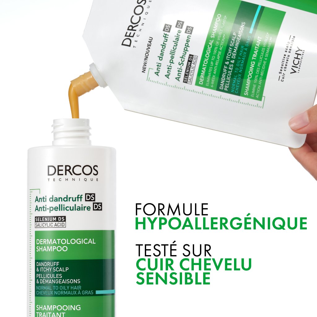 Dercos Anti-Schuppen Shampoo fettige Kopfhaut Nachfüllpack