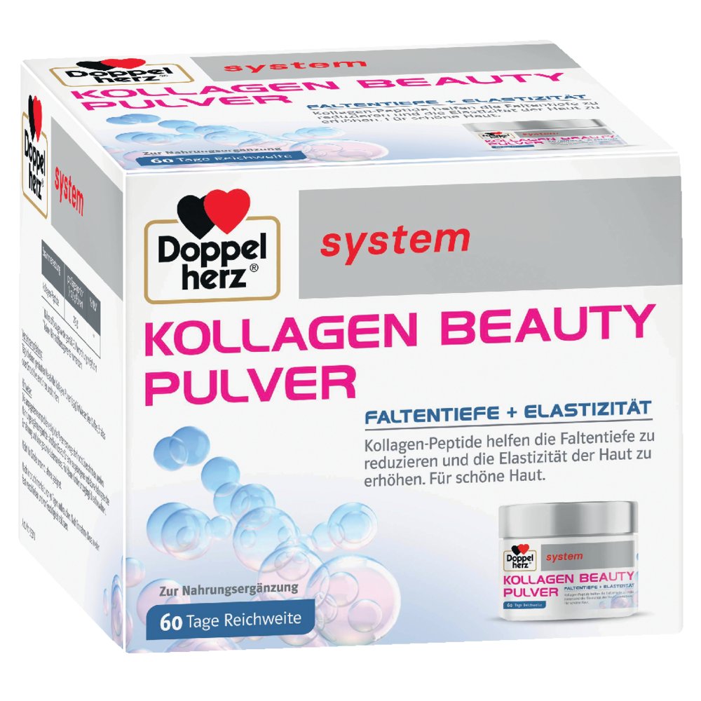 DOPPELHERZ Kollagen Beauty system Pulver