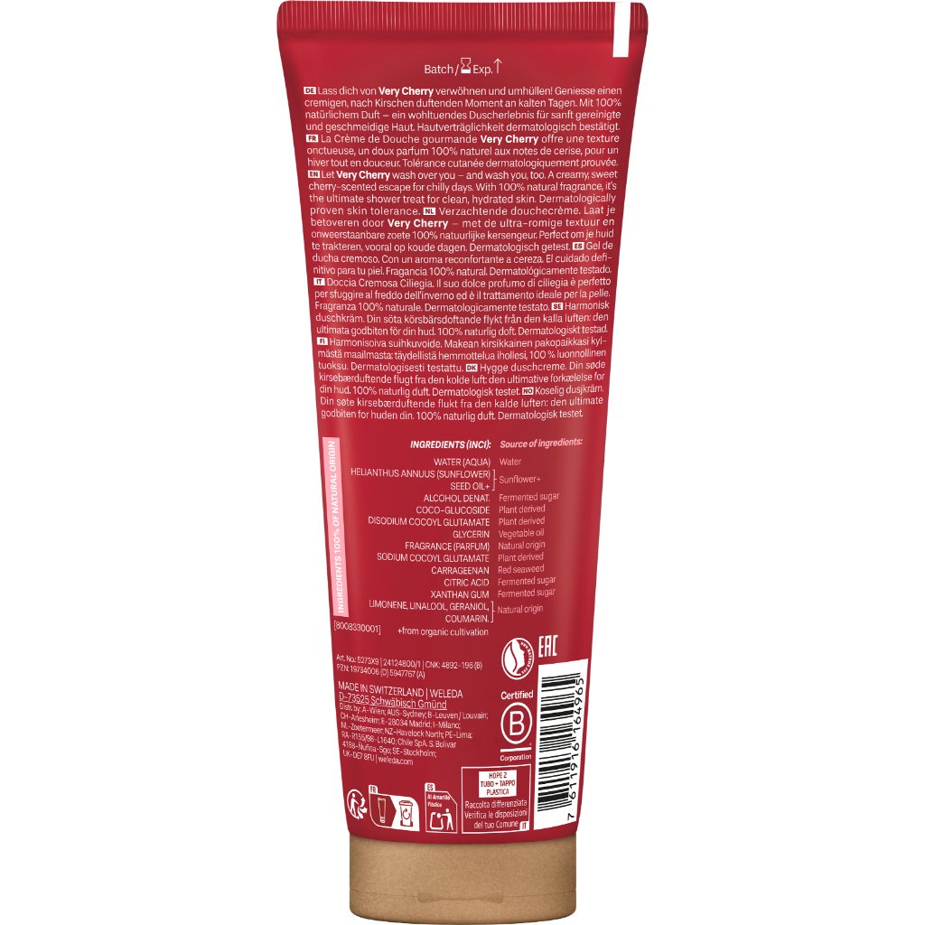 Weleda Very Cherry Pflegedusche mit Kirschduft – Limited Edition