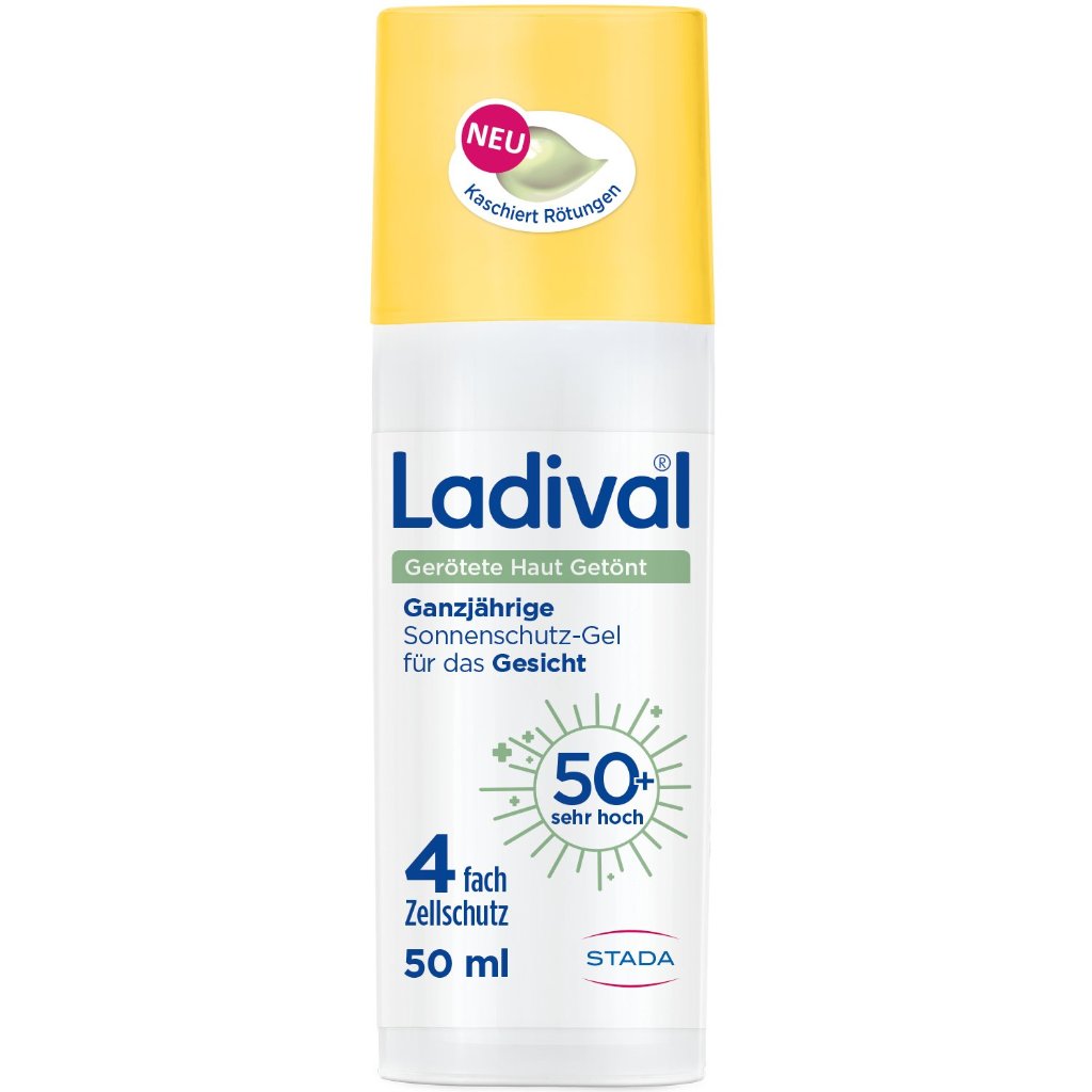 Ladival® Gerötete Haut Getönt bei Rosacea Neigung Gesicht LSF 50+ 50ml Sonnencreme