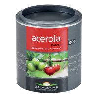 ACEROLA 100% natürliches Vitamin C Pulver