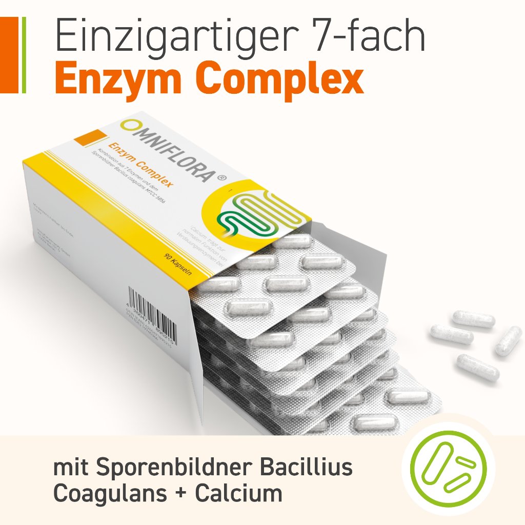 OMNIFLORA Enzym Complex m.Bacillus coagulans Kaps.
