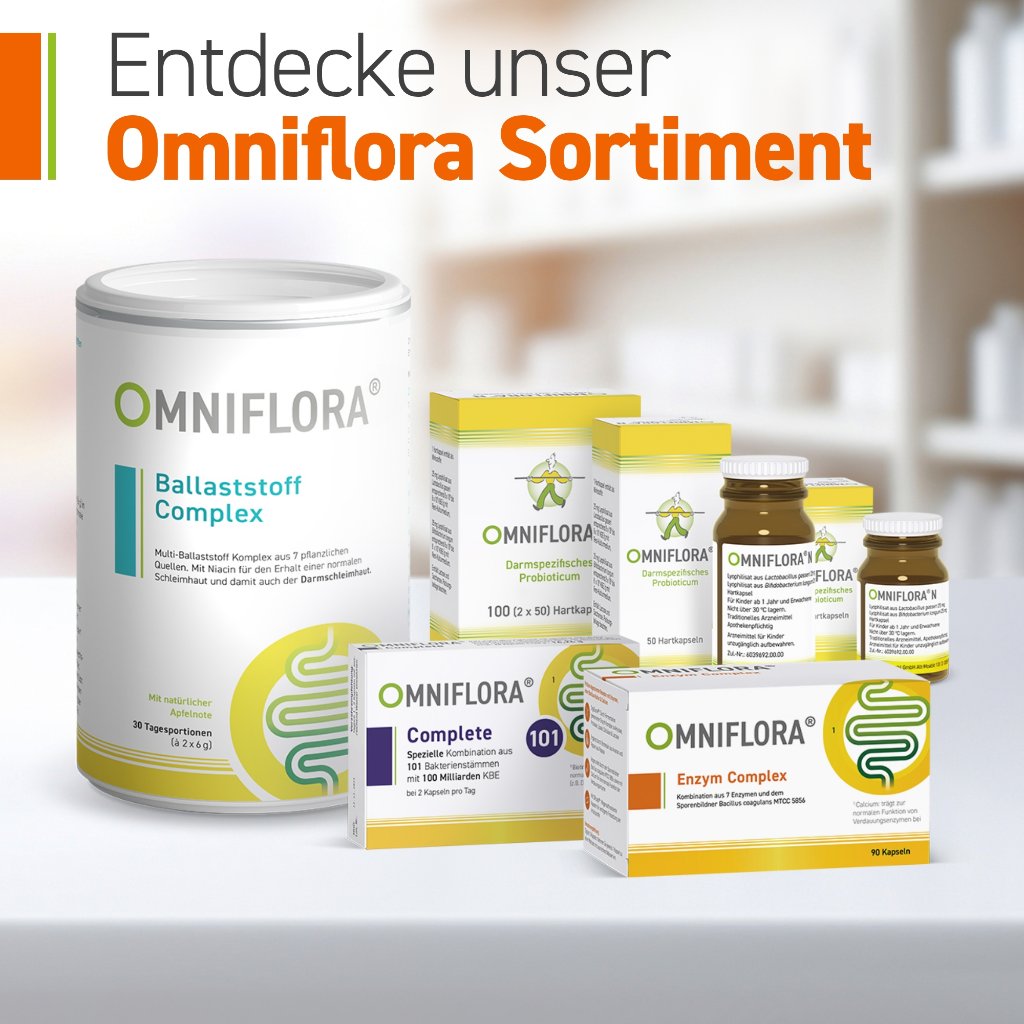 OMNIFLORA Enzym Complex m.Bacillus coagulans Kaps.