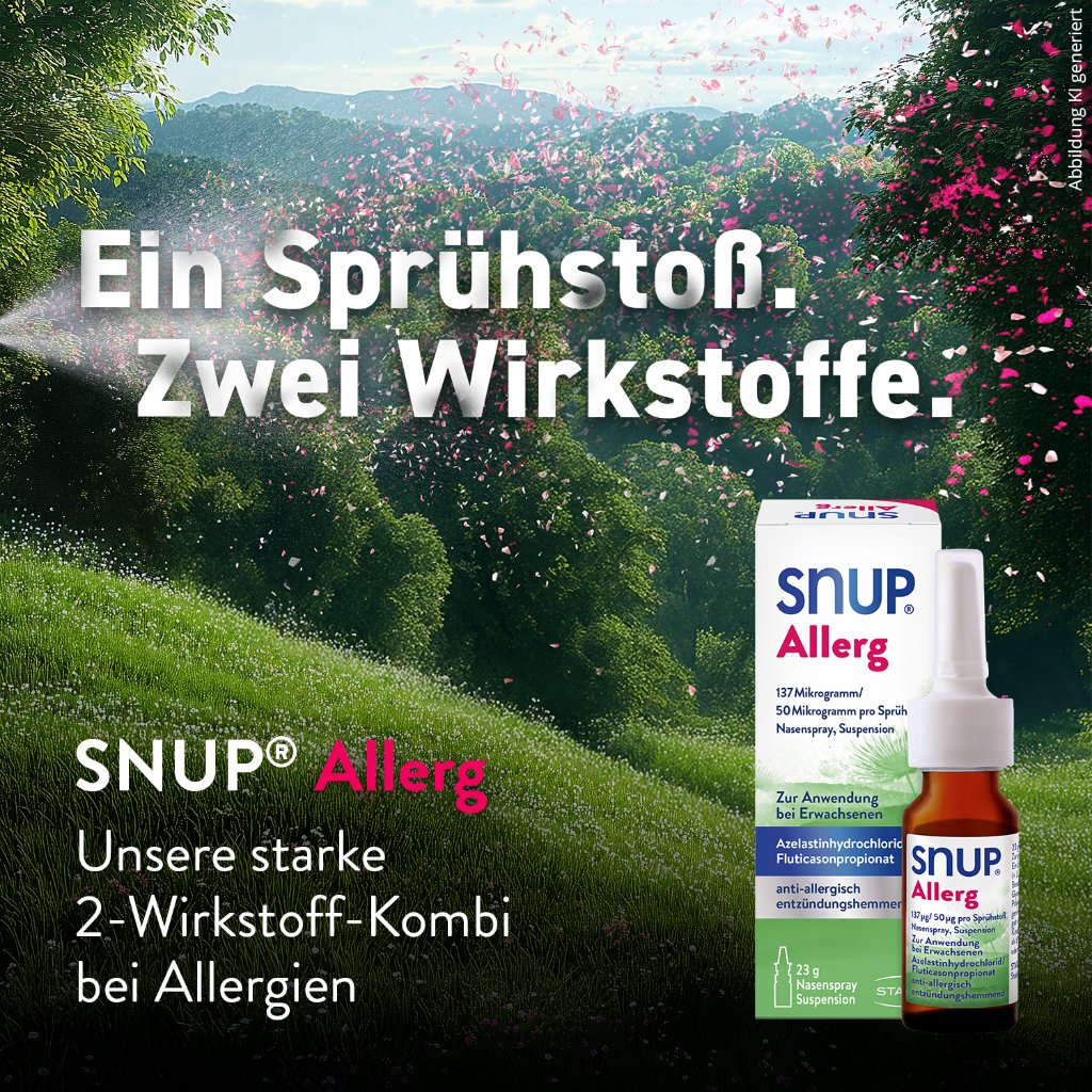 SNUP Allerg 137 μg/50 μg pro Sprühstoß Nasenspray
