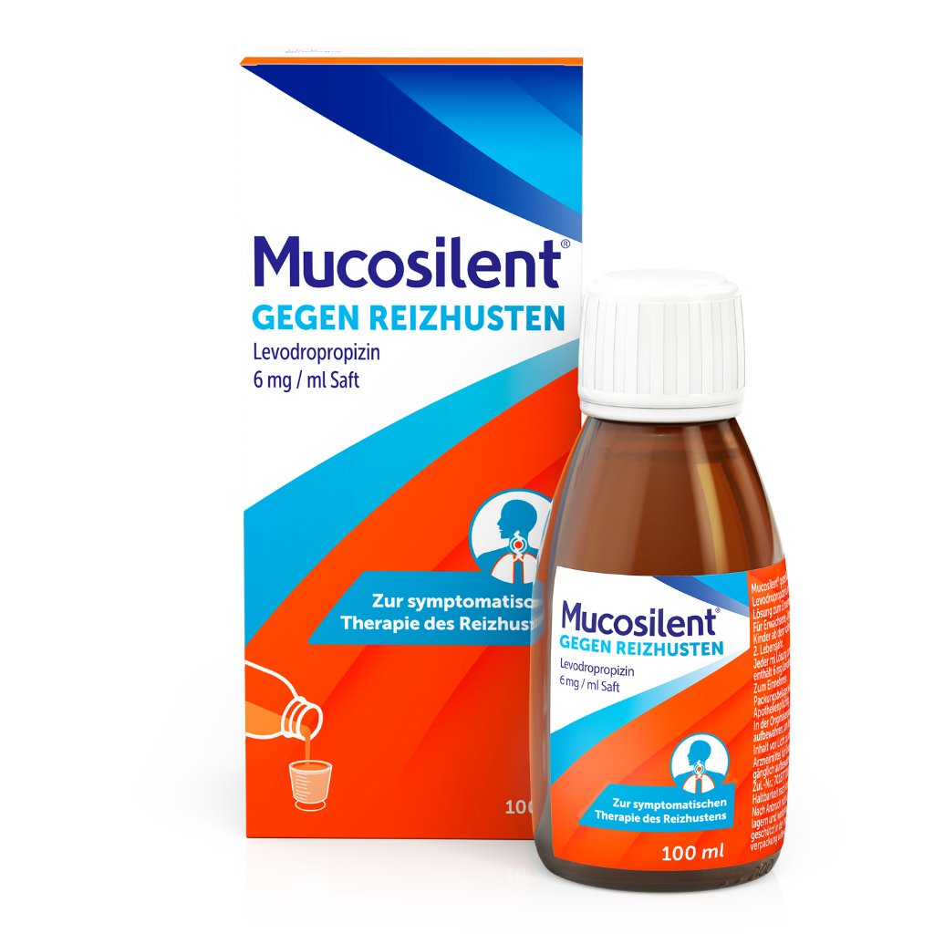 Mucosilent® gegen Reizhusten, Hustenstiller, 100 ml