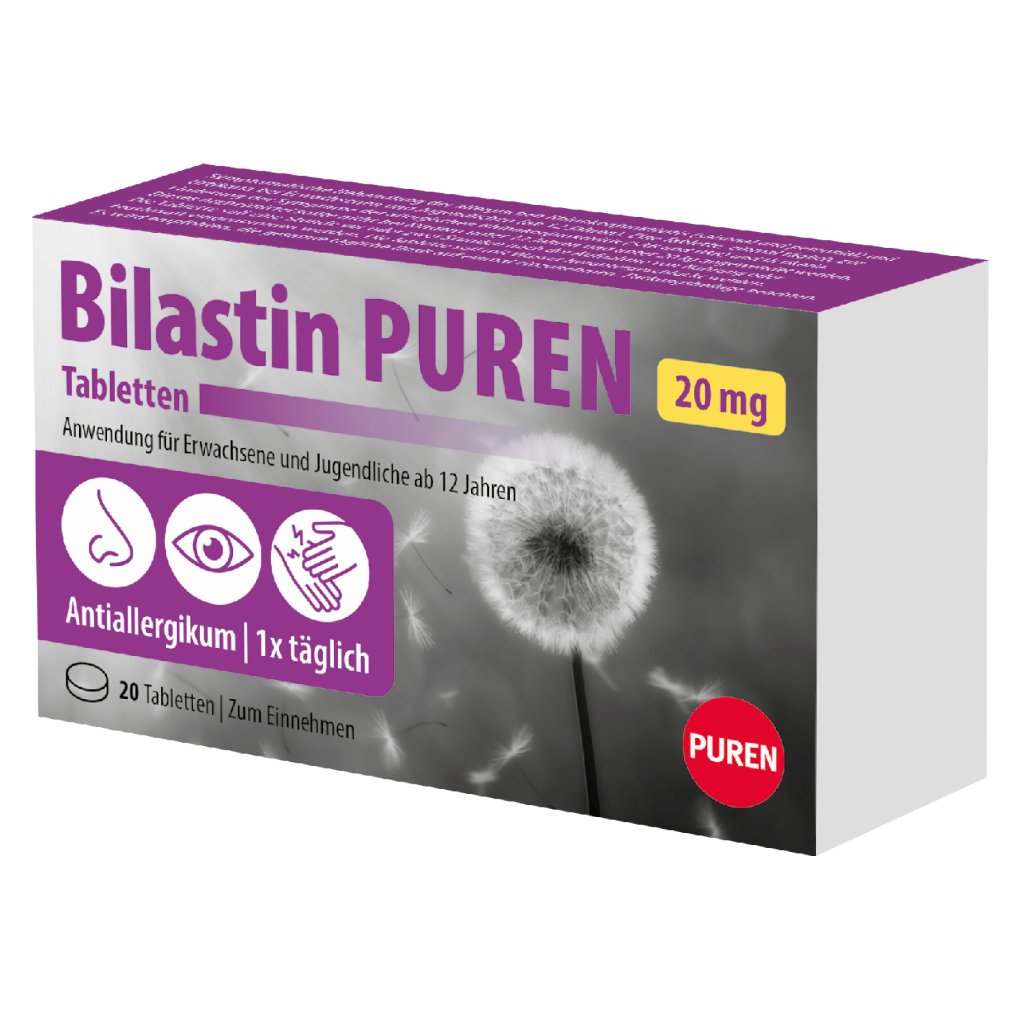 BILASTIN PUREN 20 mg Tabletten