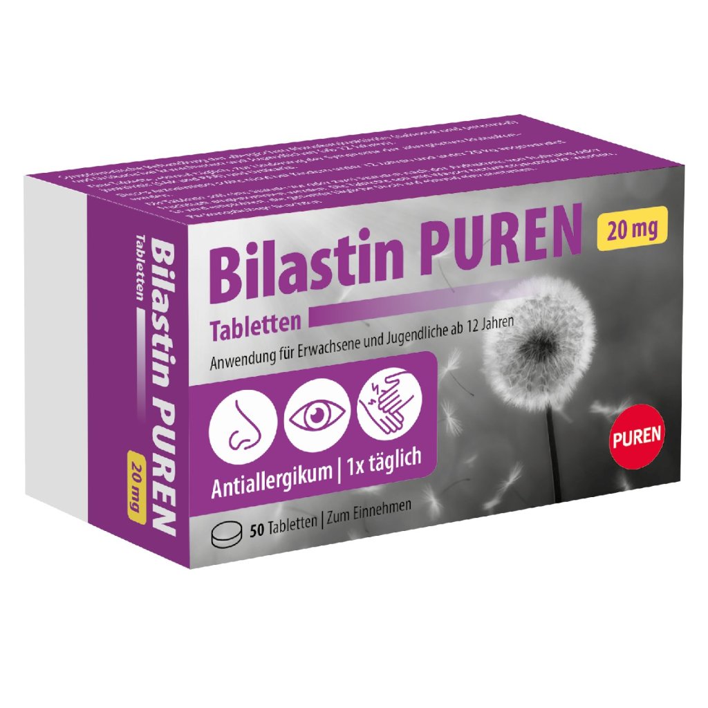 BILASTIN PUREN 20 mg Tabletten