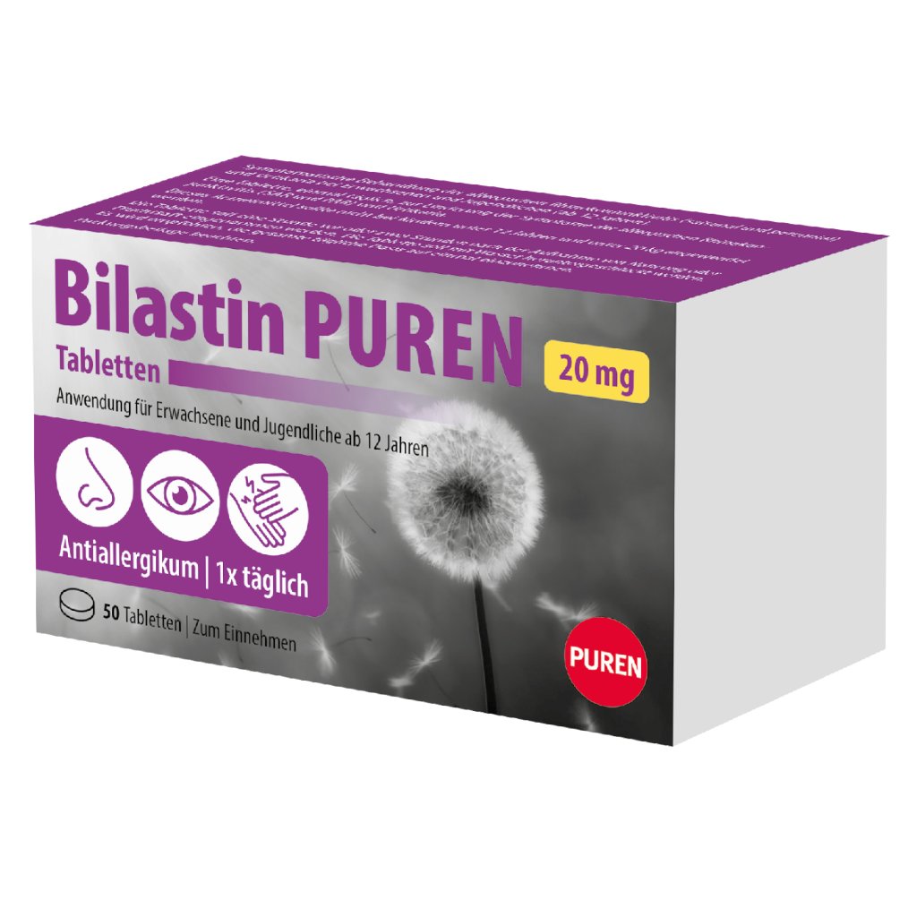 BILASTIN PUREN 20 mg Tabletten