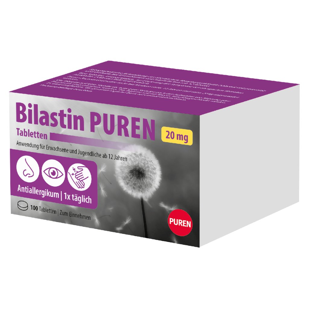 BILASTIN PUREN 20 mg Tabletten