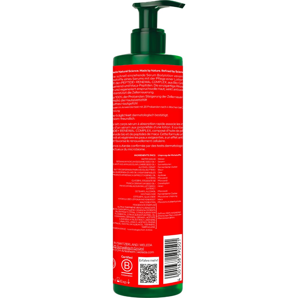Weleda Straffende Serum Bodylotion – Straffung & Regeneration