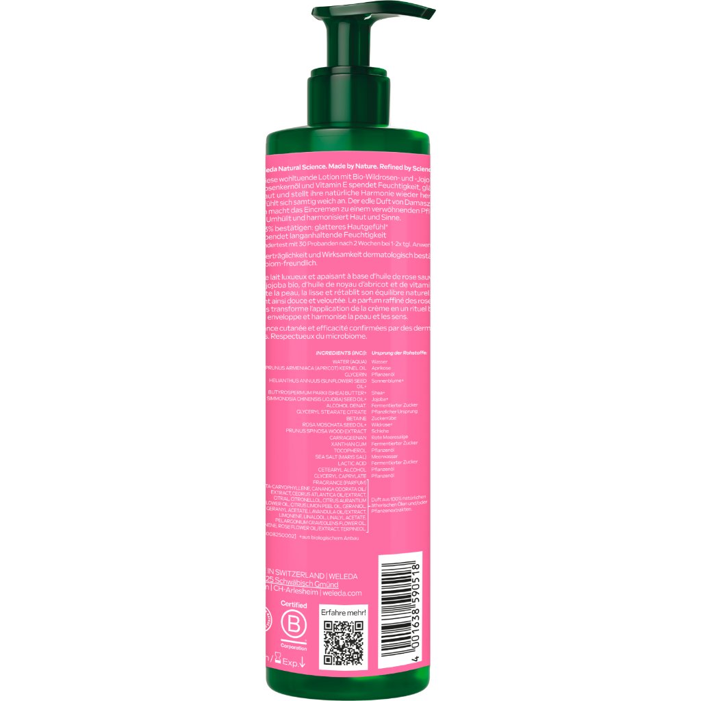 Weleda Glättende Bodylotion – Feuchtigkeit & glatte Haut