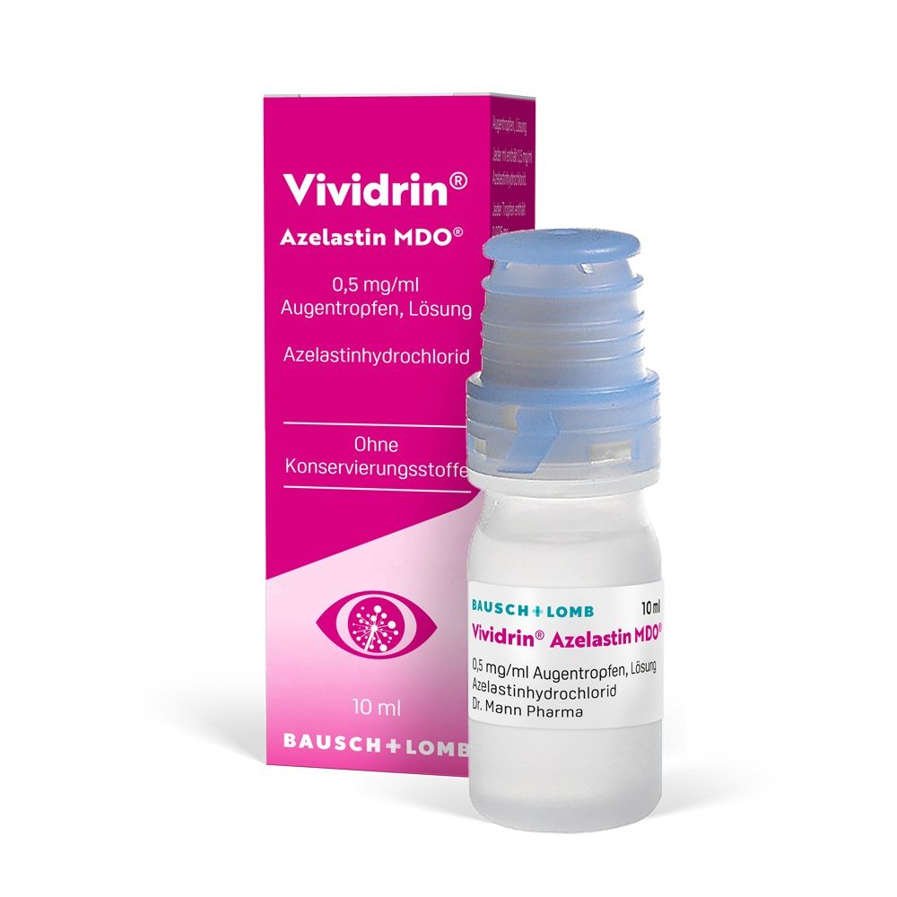 VIVIDRIN Azelastin MDO 0,5 mg/ml Augentropfen Lsg.