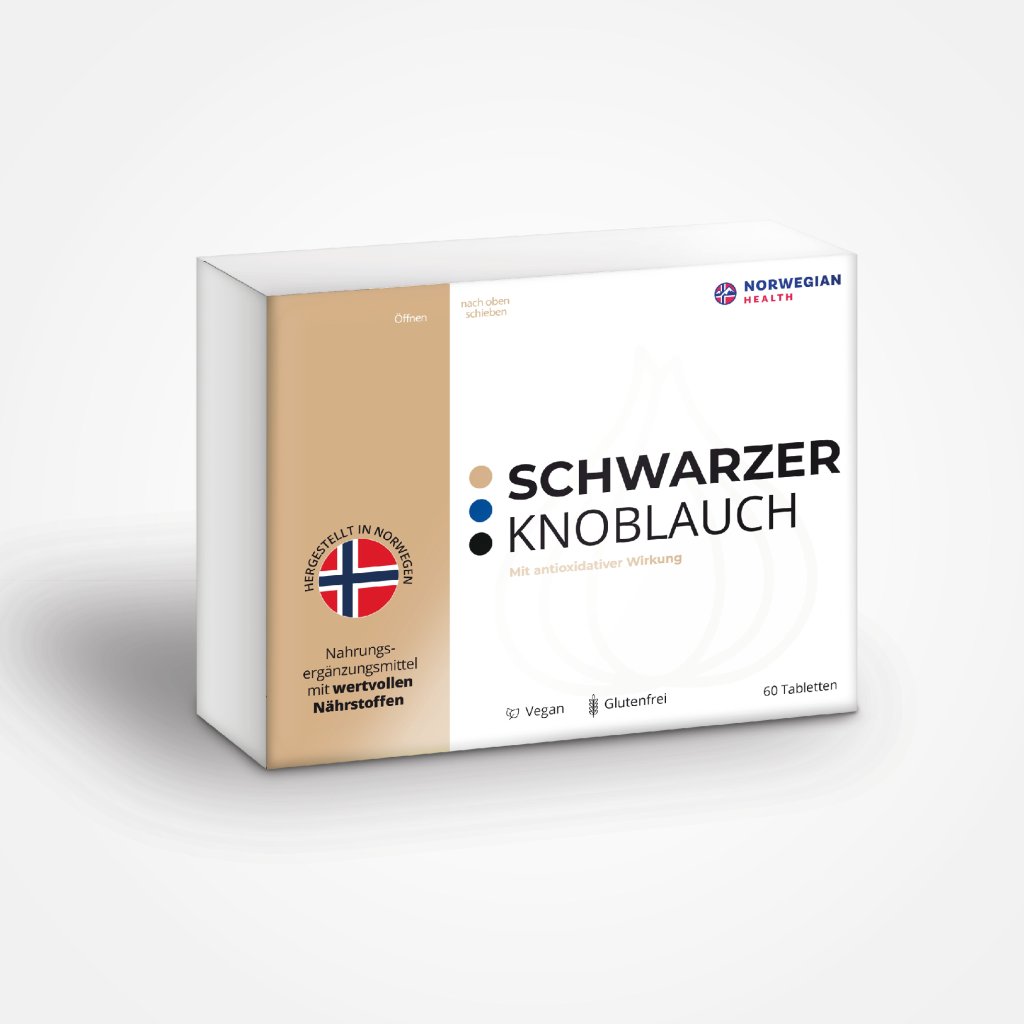 SCHWARZER KNOBLAUCH mit antioxidativer Wirkung