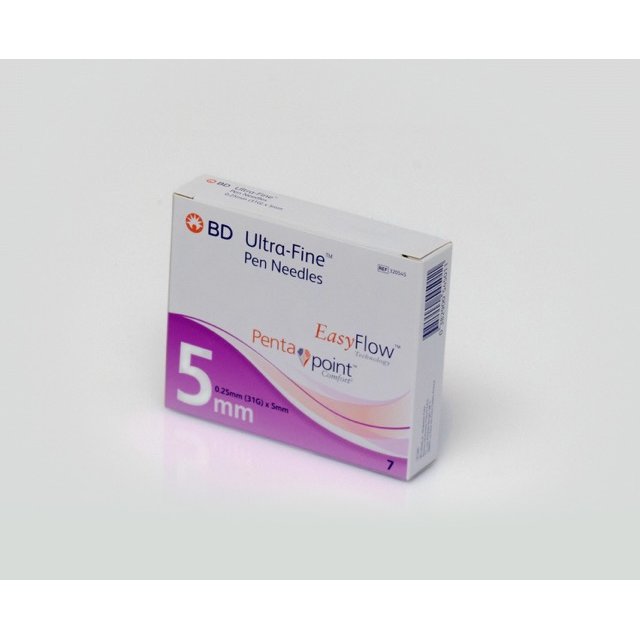 BD ULTRA-FINE Pen-Nadeln 5 mm 31 G 0,25 mm