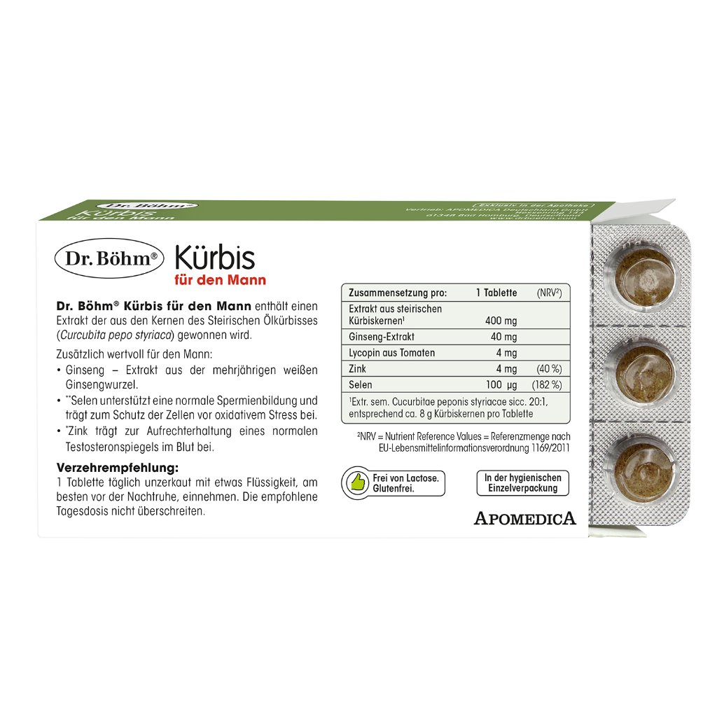 DR.BÖHM Kürbis für den Mann Tabletten