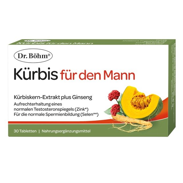 Dr. Böhm® Kürbis für den Mann