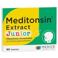 MEDITONSIN Extract Junior pflanzl.Erkältungstabl.