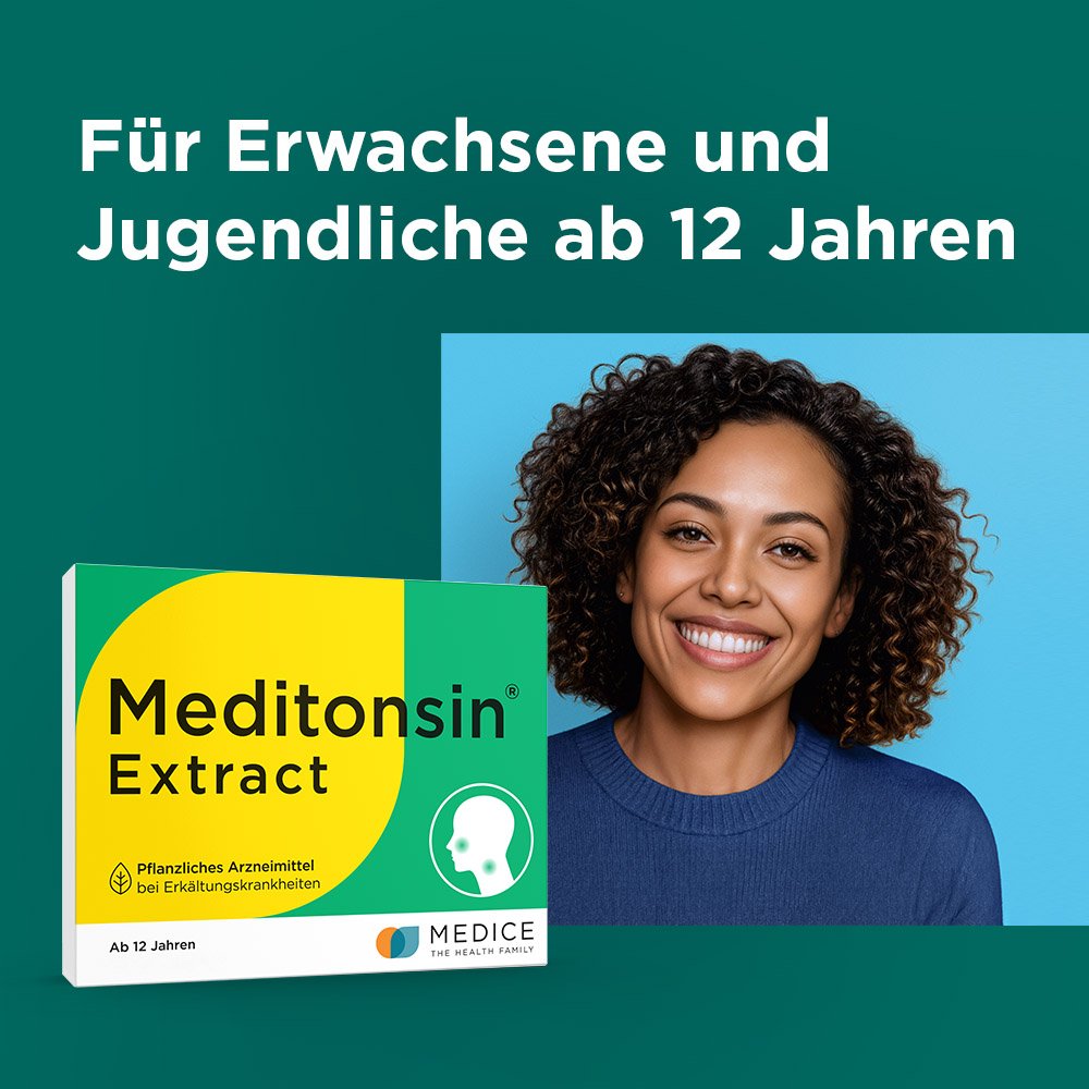 MEDITONSIN Extract pflanzliche Erkältungstabletten