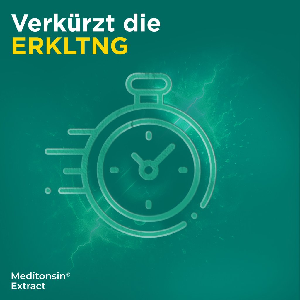 Meditonsin Extract Pflanzliche Erkältungstabletten 20 Stk.