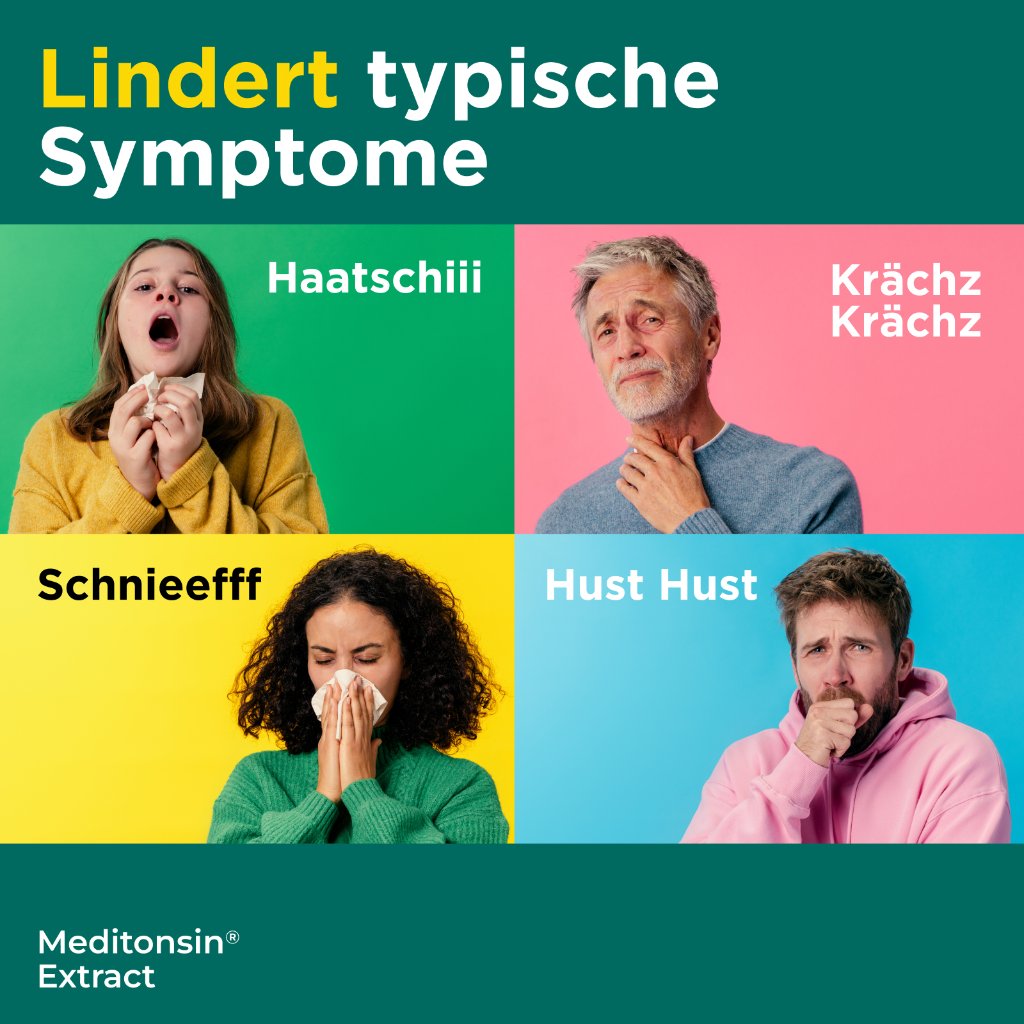 Meditonsin Extract Pflanzliche Erkältungstabletten 20 Stk.