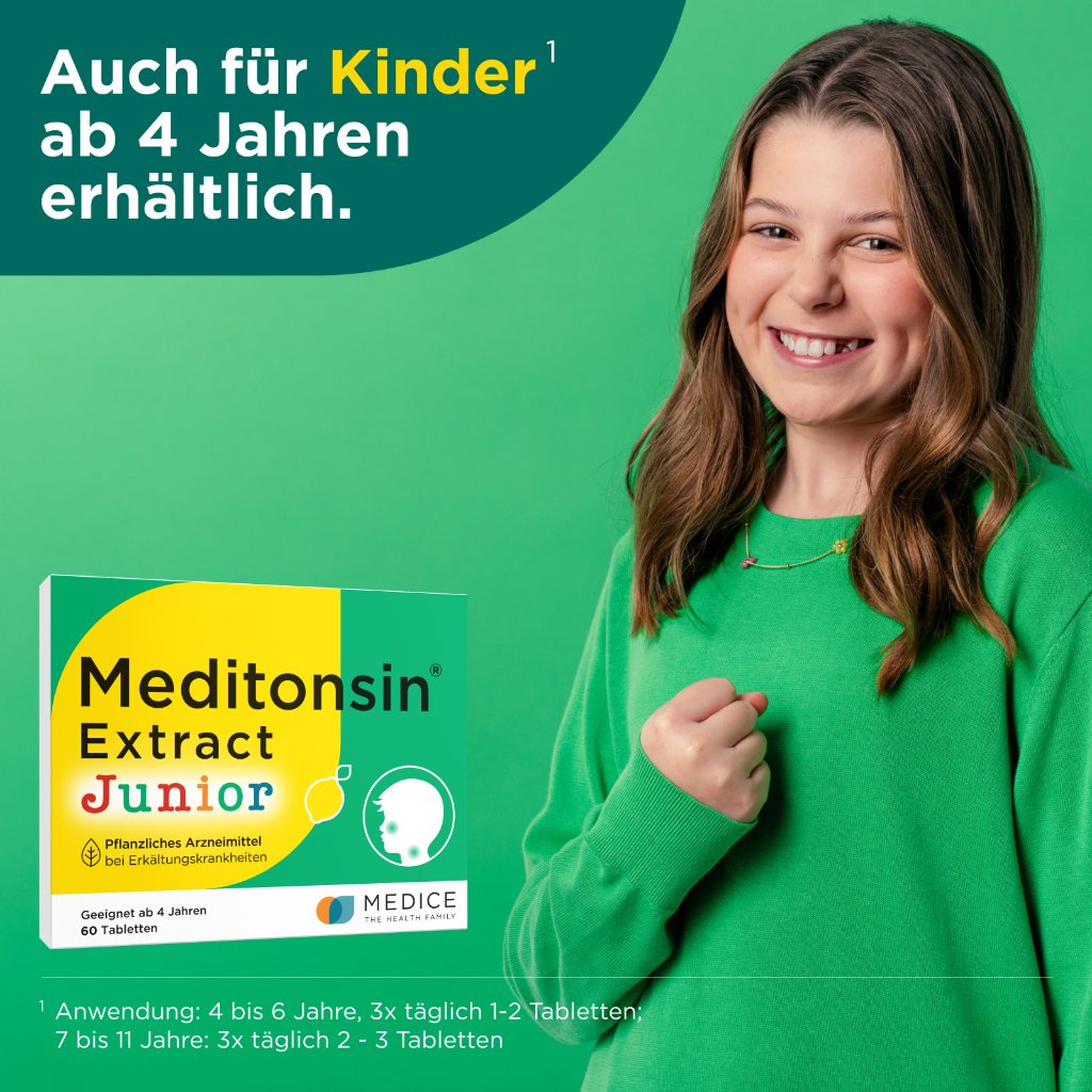 Meditonsin Extract Pflanzliche Erkältungstabletten 20 Stk.