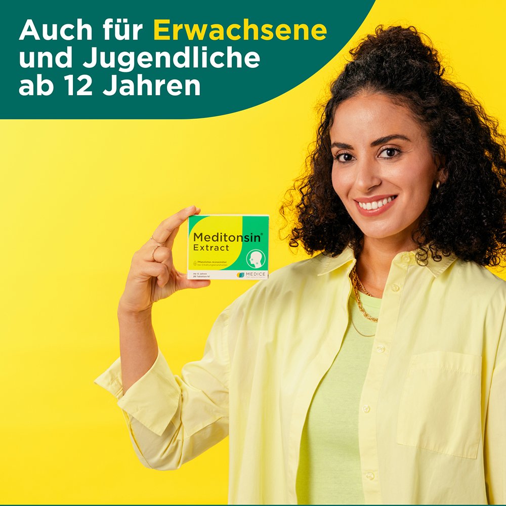 MEDITONSIN Extract Junior pflanzl.Erkältungstabl.