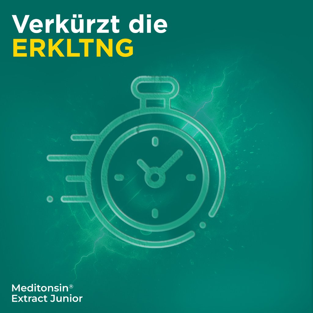 Meditonsin Extract Junior Pflanzliche Erkältungstabletten 180 Stk.