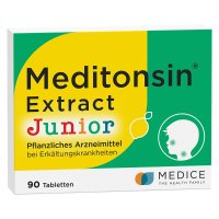 MEDITONSIN Extract Junior pflanzl.Erkältungstabl.