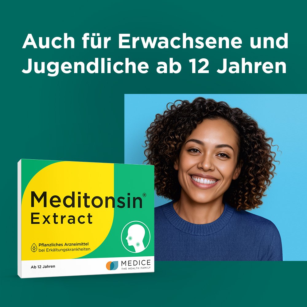 MEDITONSIN Extract Junior pflanzl.Erkältungstabl.