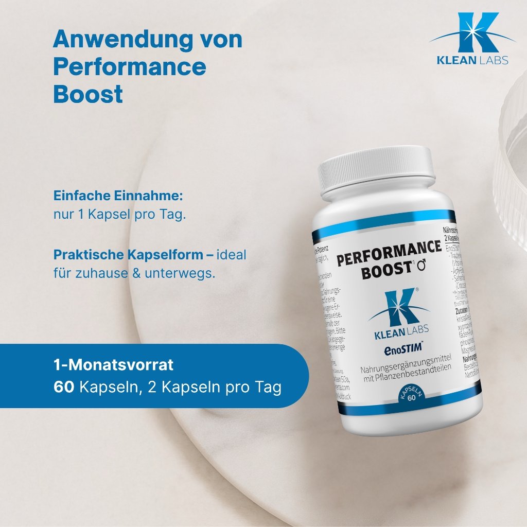 Klean Labs Performance Boost (Enostim) 600 mg