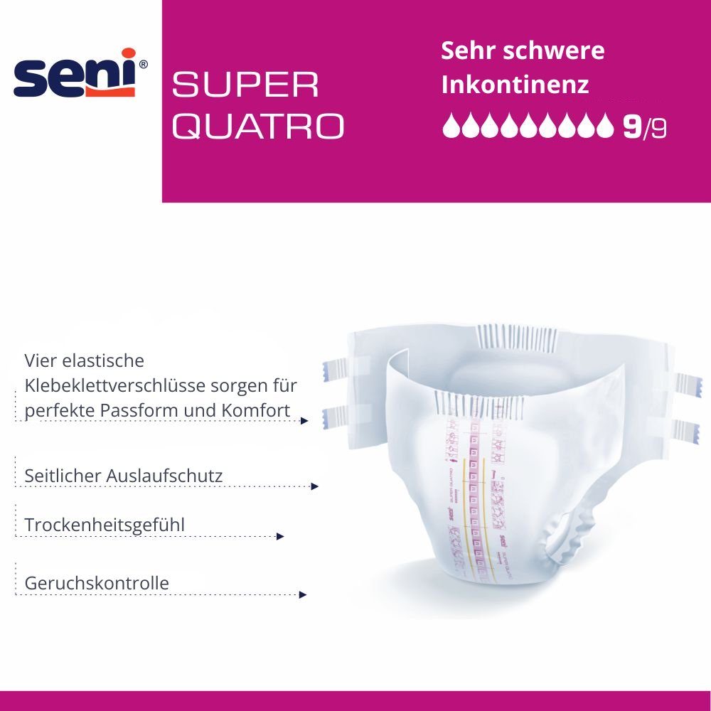 SENI Super Quatro Inkontinenzslip M