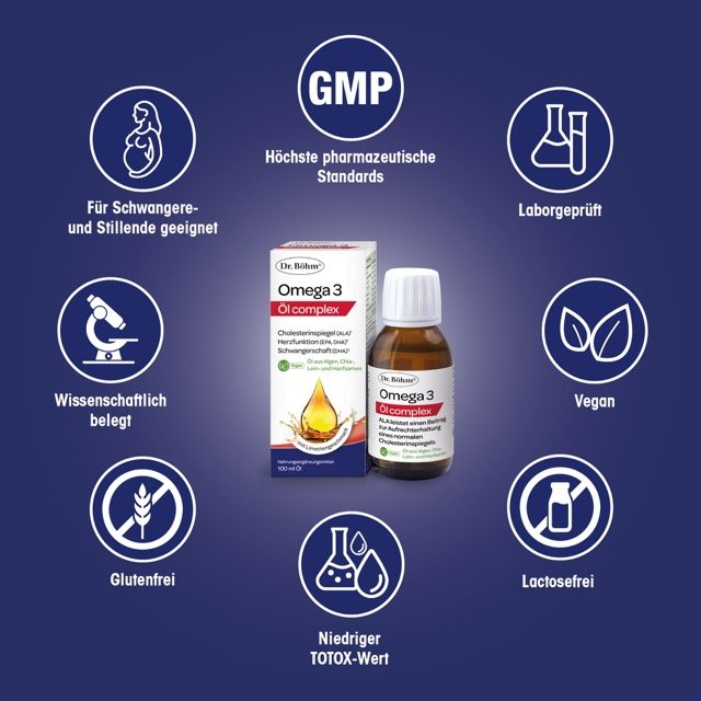 Dr. Böhm® Omega 3 Öl complex
