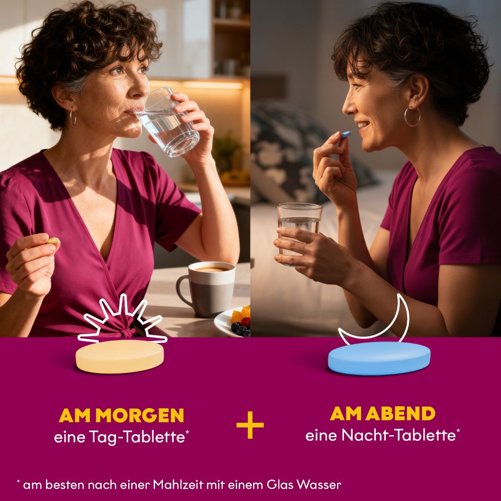 EUNOVA Menopause Tag & Nacht Tabletten