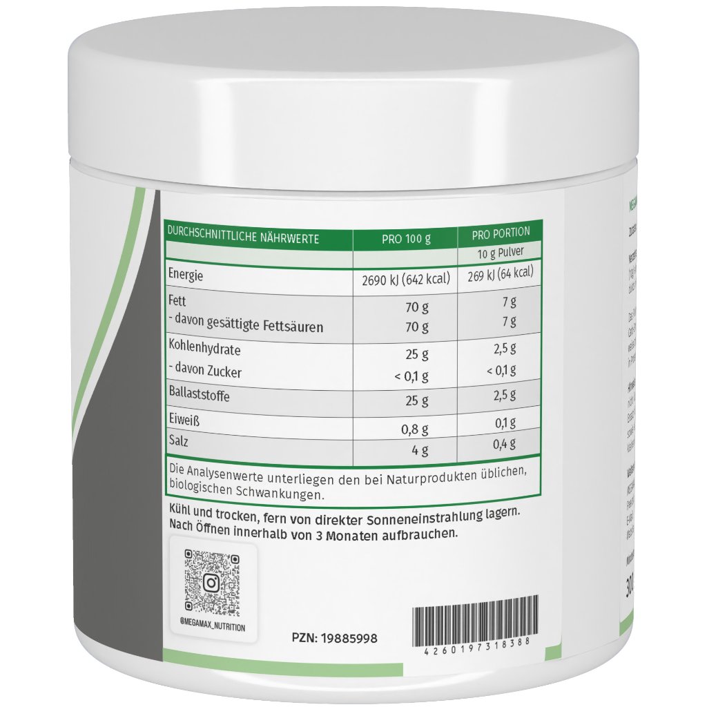 MCT-Öl Powder C8 reines veganes Keto-Pulver