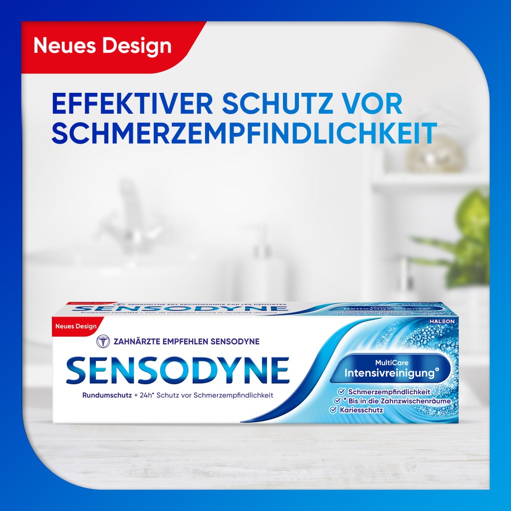 Sensodyne MultiCare Intensivreinigung Zahnpasta