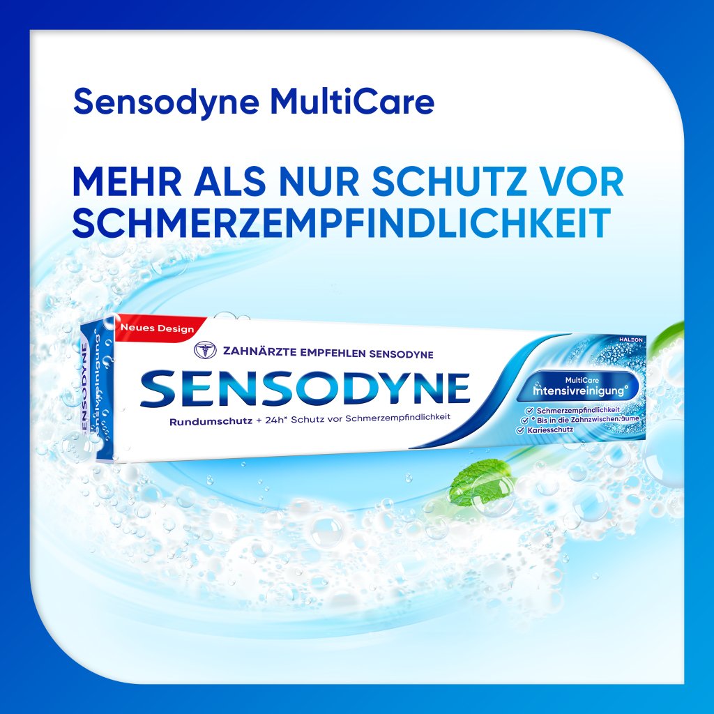 Sensodyne MultiCare Intensivreinigung Zahnpasta
