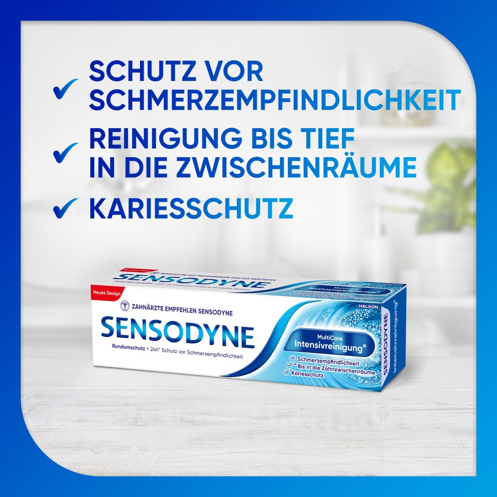 Sensodyne MultiCare Intensivreinigung Zahnpasta