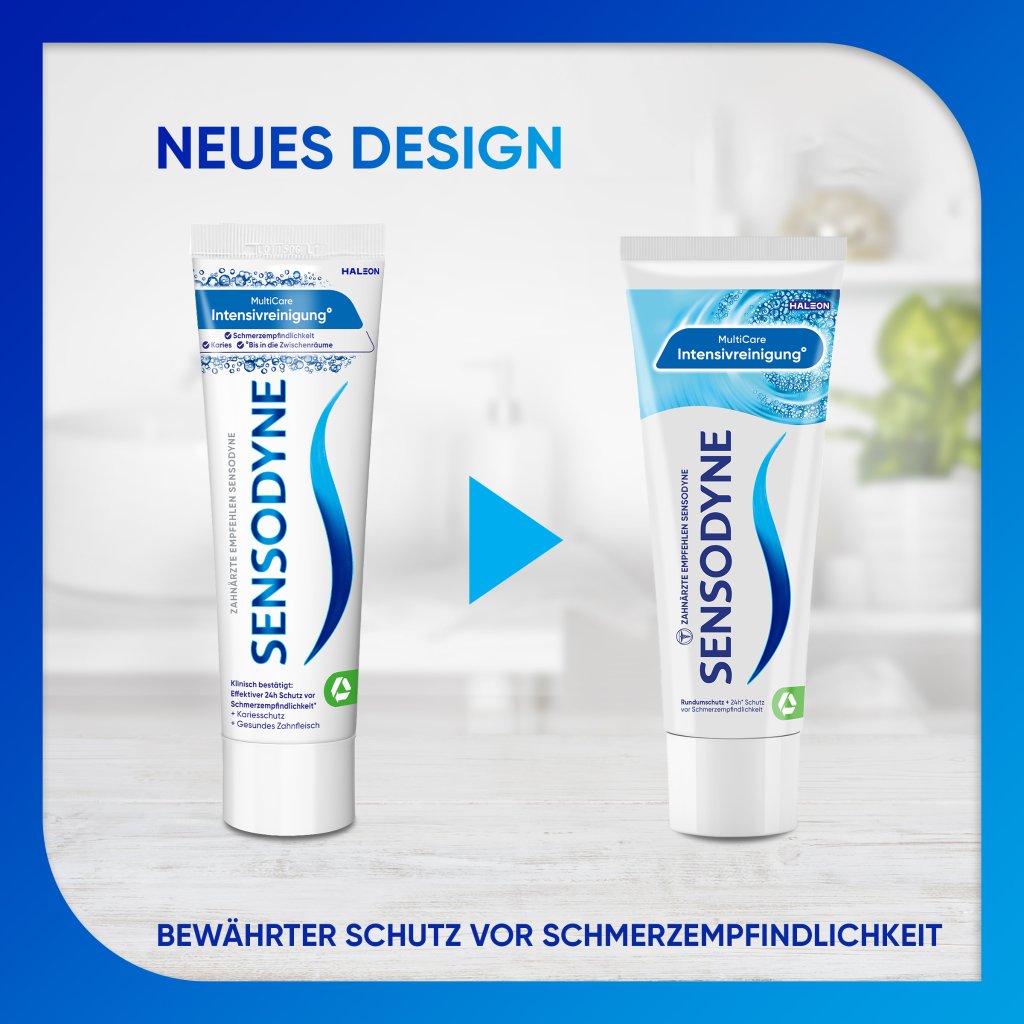 Sensodyne MultiCare Intensivreinigung Zahnpasta